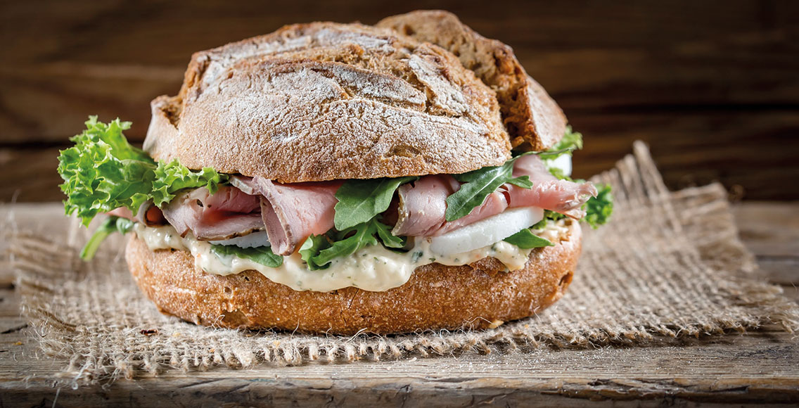 Sandwich in den Rubenbauer Genusswelten